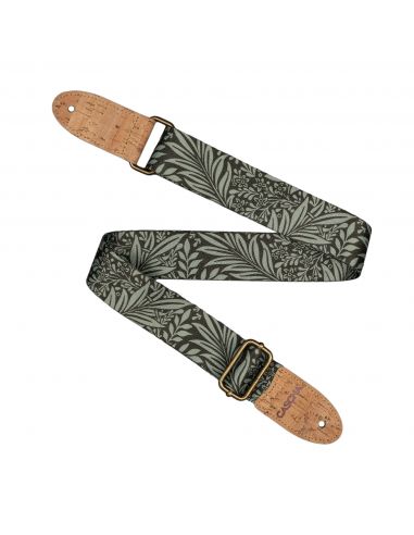 Ukulele strap Cascha Vegan - Olive Jungle CUS-VC8