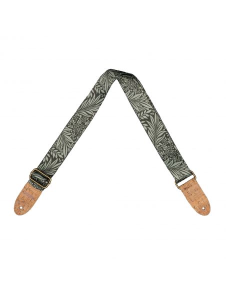 Ukulele strap Cascha Vegan - Olive Jungle CUS-VC8