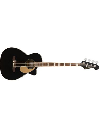 Acoustic bass guitar Fender Kingman Bass, black