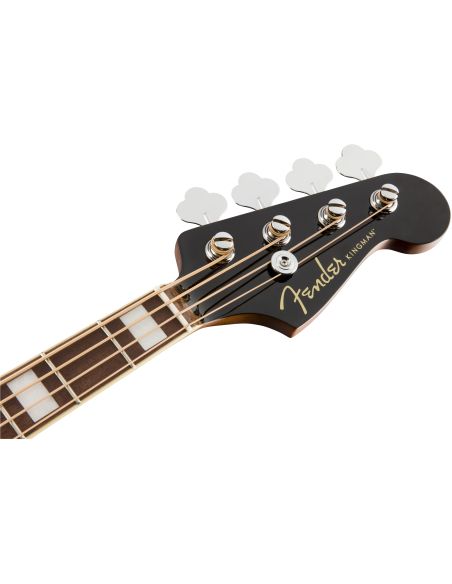 Acoustic bass guitar Fender Kingman Bass, black