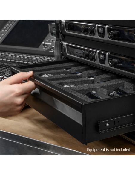 Rackmount storage 2U Adam Hall 874E02