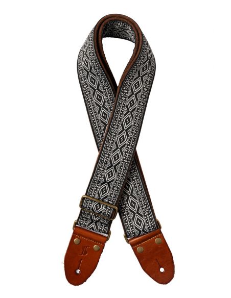 Guitar strap Stagg SWO-LOS-BLK