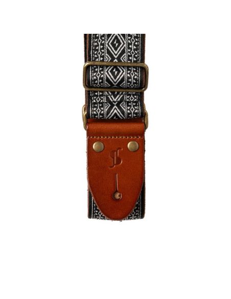 Guitar strap Stagg SWO-LOS-BLK