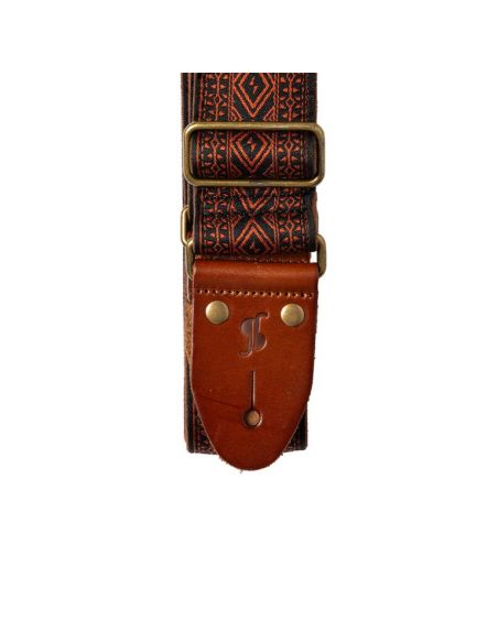 Guitar strap Stagg SWO-LOS-BRW