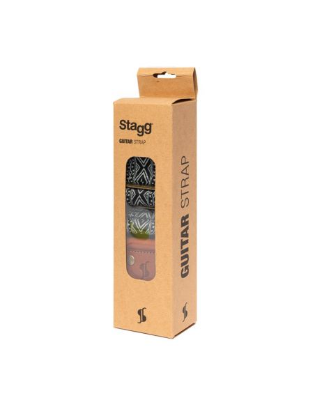 Guitar strap Stagg SWO-LOS-GREY