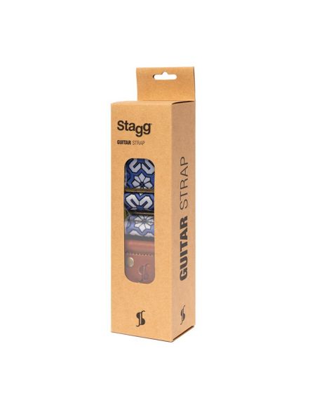 Guitar strap Stagg Tiare SWO-LOS-BLUE