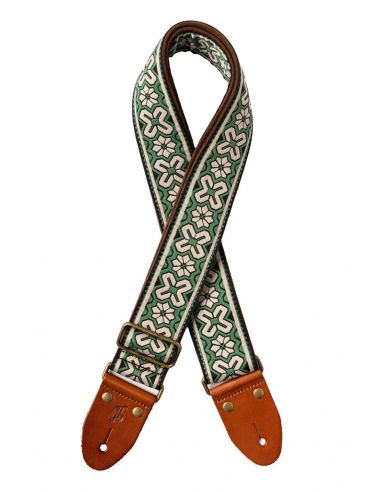 Guitar strap Stagg Tiare SWO-LOS-GREEN