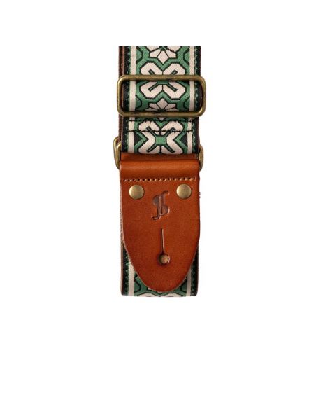 Guitar strap Stagg Tiare SWO-LOS-GREEN