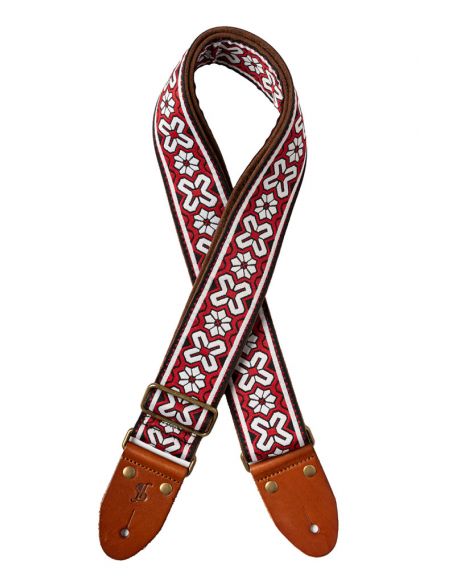 Guitar strap Stagg Tiare SWO-LOS-RED