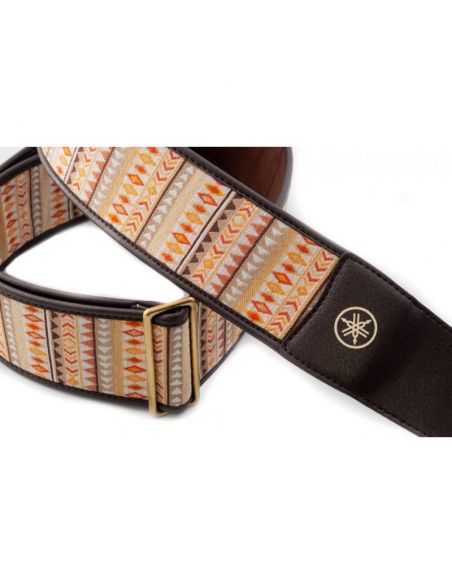 Strap for guitar Yamaha RightOn! Artisan brown