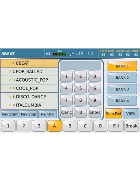 Digital keyboard Ketron SD7