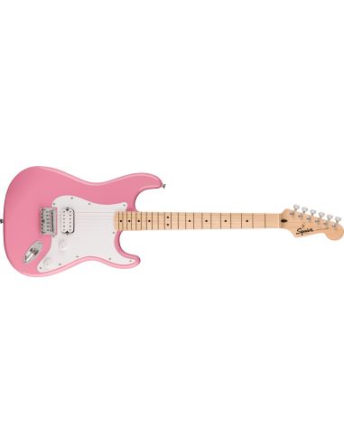 Electric guitar Fender Squier Sonic Stratocaster HT H Flash Pink