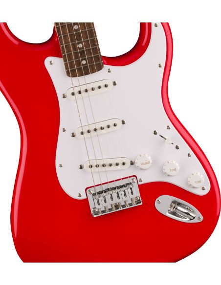 Electric guitar Fender Squier Sonic Stratocaster HT Torino Red