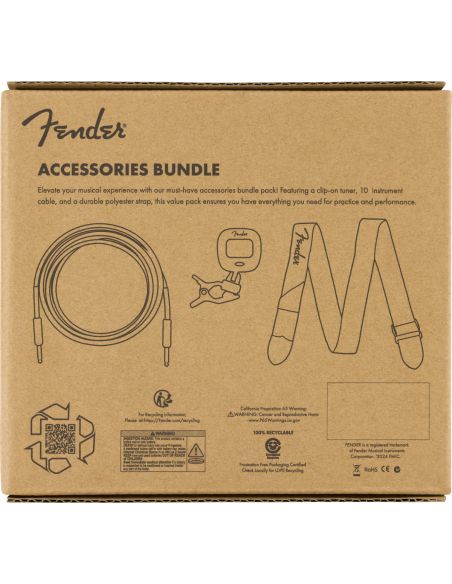 Accessories Bundle Pack Fender SPA bundle pack