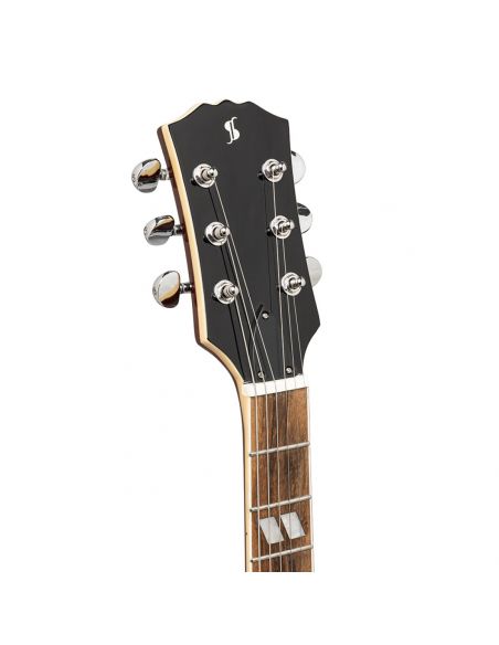 Elektrinė gitara Stagg SEL-DLX W RED