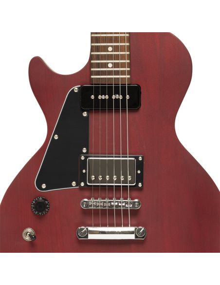 Electric guitar Left hand Stagg SEL-HB90 CHRRYL