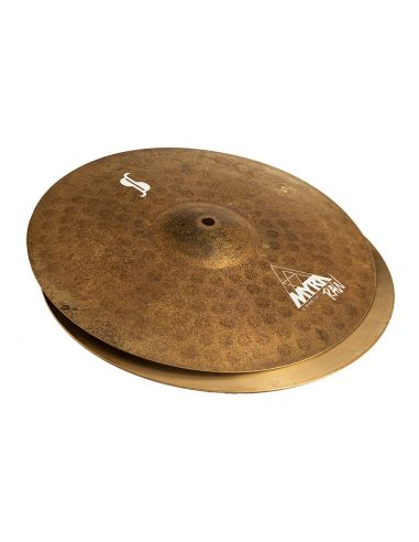 Būgnų lėkštės Stagg Myra Hi-Hat RAW 14" MYR-HR14RW