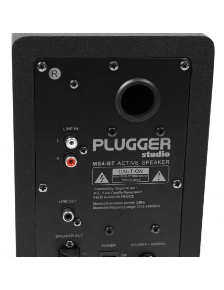 Kolonėlės su Bluetooth Plugger Studio MS4-BT (pažeista pakuotė)