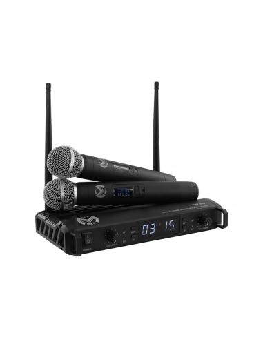 Wireless Microphones system Mac Mah UHF 200 M