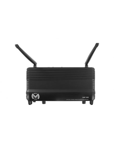 Wireless Microphones system Mac Mah UHF 200 M