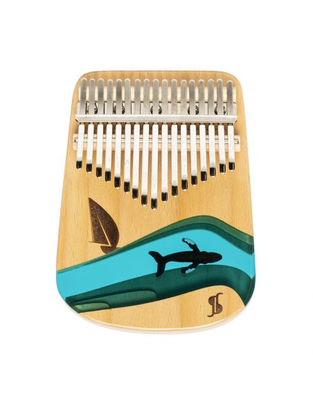 17 notes kalimba Stagg KALI-PRO17-OCE