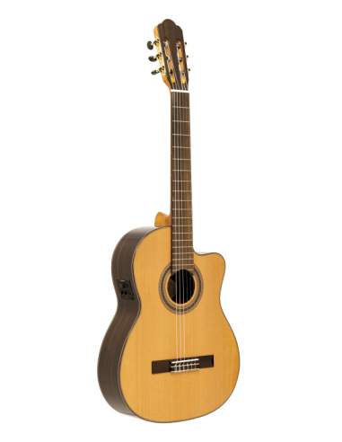 Electric classical guitar Angel Lopez MAZUELO CR-CE