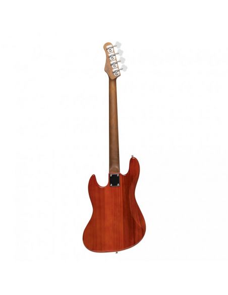 4 stygų bosinė gitara Stagg SBJ-30 STF RED