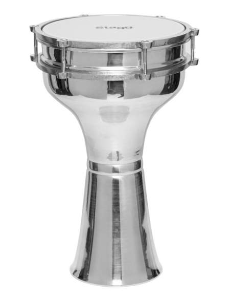 22 cm plain aluminium Darbuka Stagg ALM.PL22