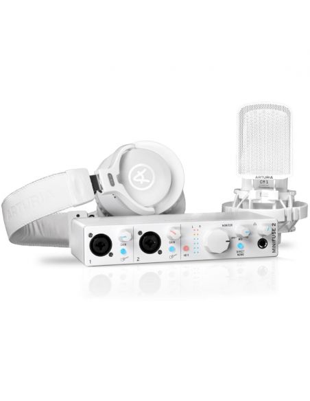 Arturia MiniFuse Recording Pack White