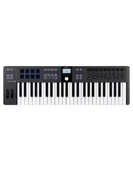 MIDI keyboard Arturia KeyLab Essential 3 49 black