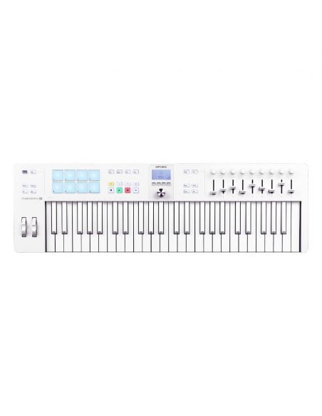 MIDI keyboard Arturia KeyLab Essential 3 49 alpine white