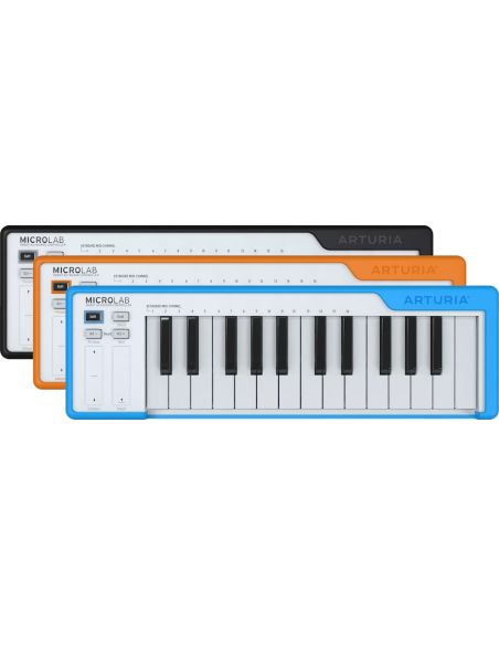 USB-MIDI keyboard Arturia Microlab orange