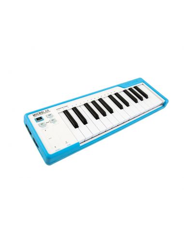 USB-MIDI keyboard Arturia Microlab blue