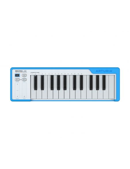 USB-MIDI keyboard Arturia Microlab blue