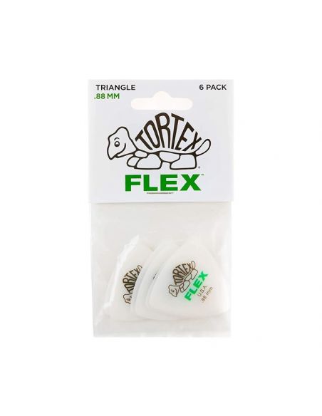 Pick set 0.88 Dunlop Pick Tortex Flex Triangle