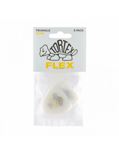 Pick set 0.73 Dunlop Pick Tortex Flex Triangle