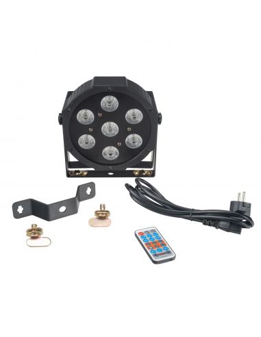 Flash LED PAR 56 7x15W RGBWA+UV 6in1