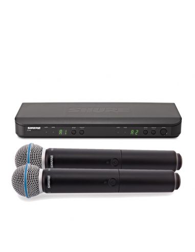 Dual Wireless Microphone System Shure BLX288E/B58-K14