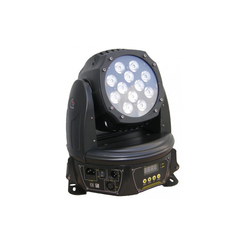 LED Judanti galva ZOOM 144W 4in1 RGBW WASH