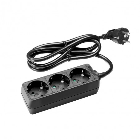 Adamhall prailgintuvas 3-Outlet Power Strip